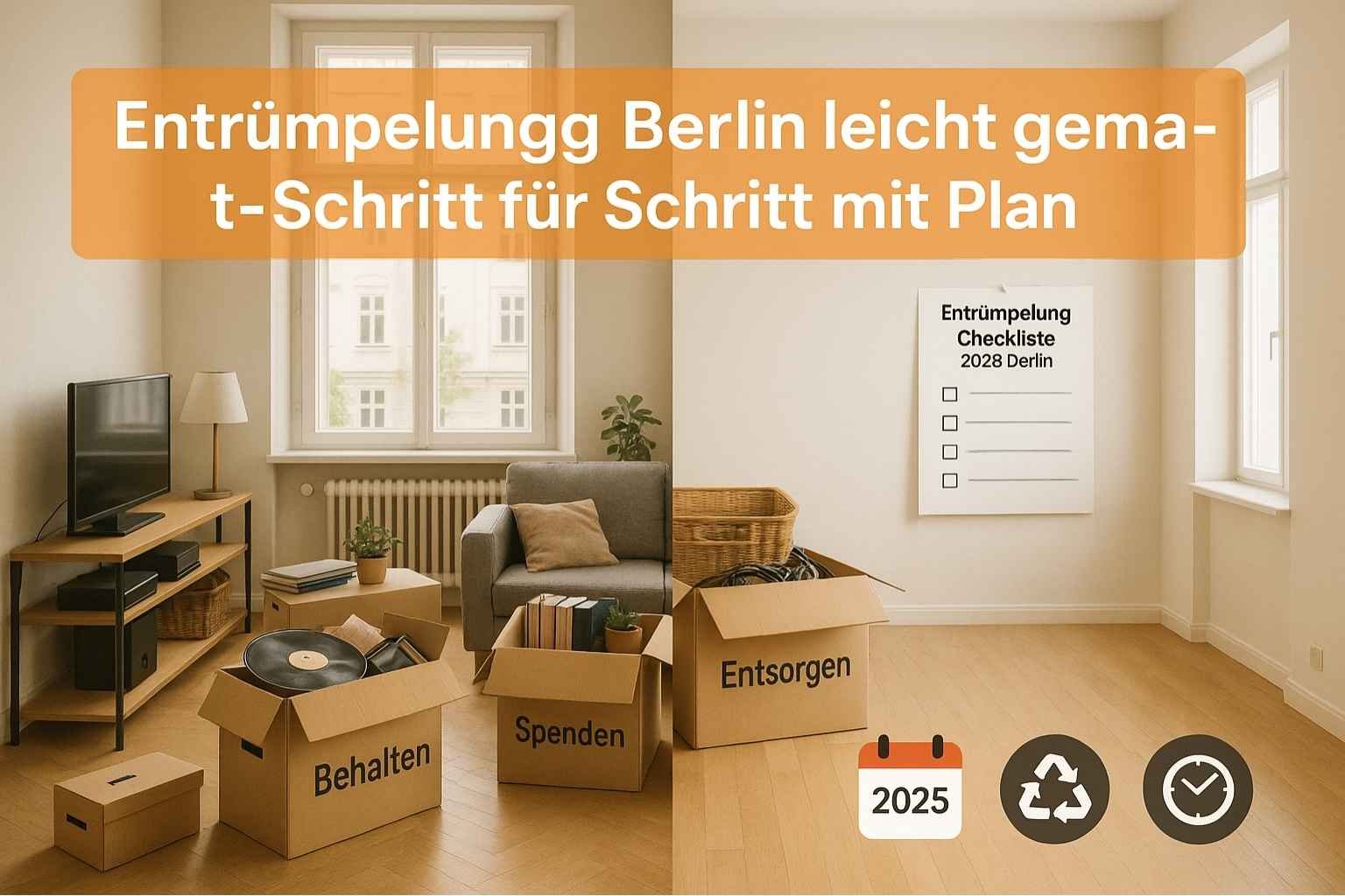 Entrümpelung Checkliste