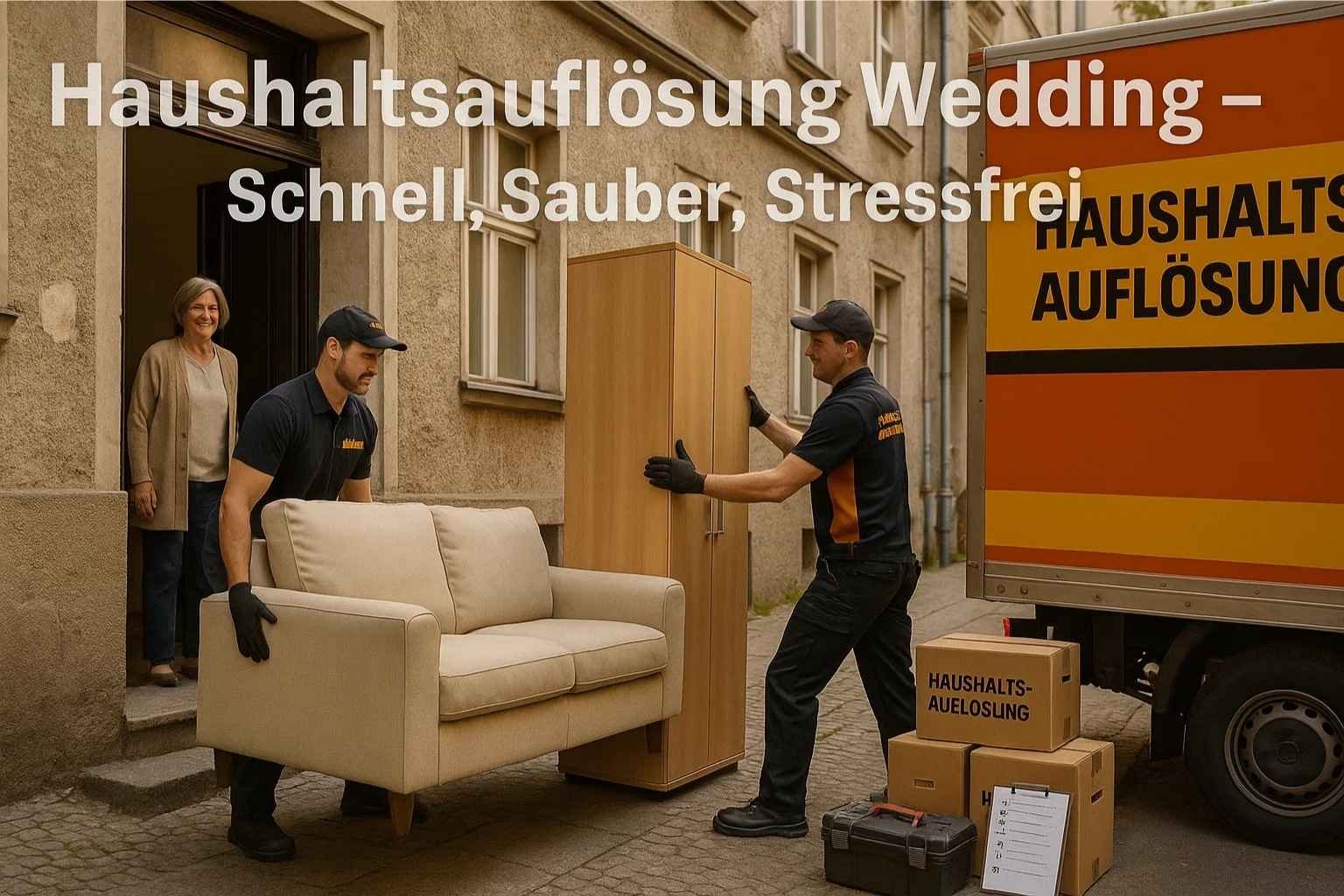 Haushaltsauflösung Wedding Komplettservice
