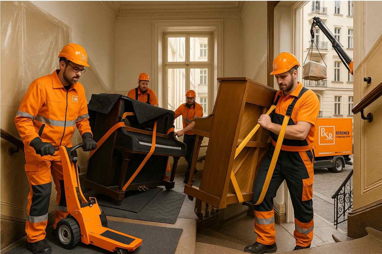 Entrümpelung Berlin Altbau Treppen Herausforderungen professionell meistern