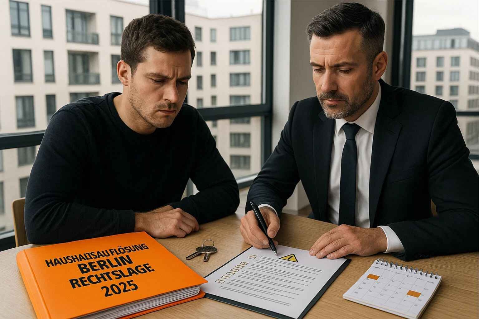 Haushaltsauflösung Berlin Rechtslage 2025 Pflichten Fristen Fallen vermeiden