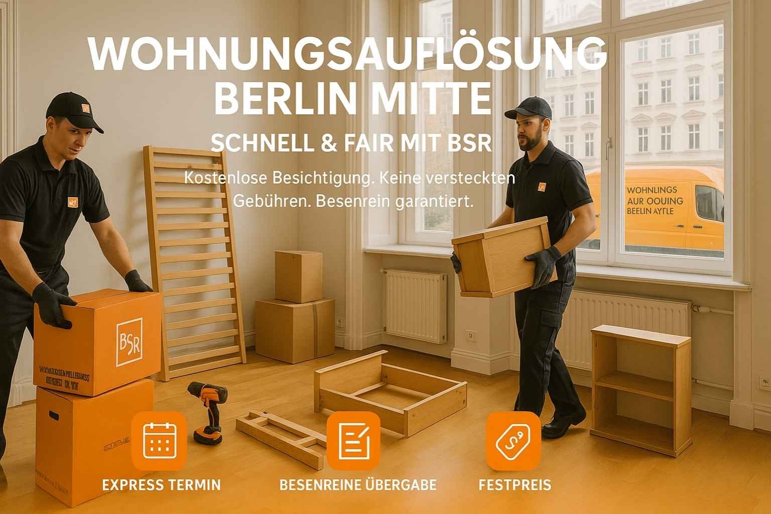 Wohnungsauflösung Berlin Mitte